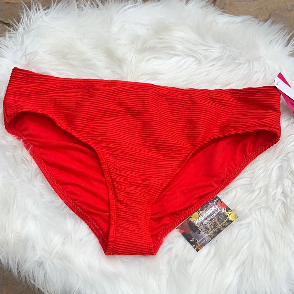 NWT Vibrant Red Bikini Bottom